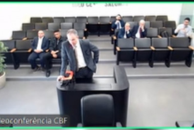 Inter utiliza áudio falso durante julgamento e web ironiza: 'Só aqui'
