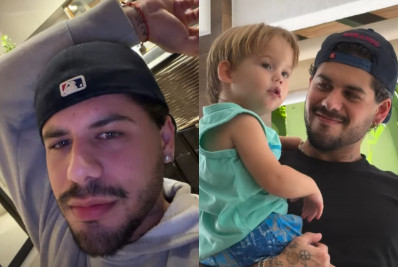 Zé Felipe pede desculpas após vídeo polêmico com filho