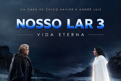Carol Castro e Fabio Assunção surgem em cartaz de 'Nosso Lar 3'