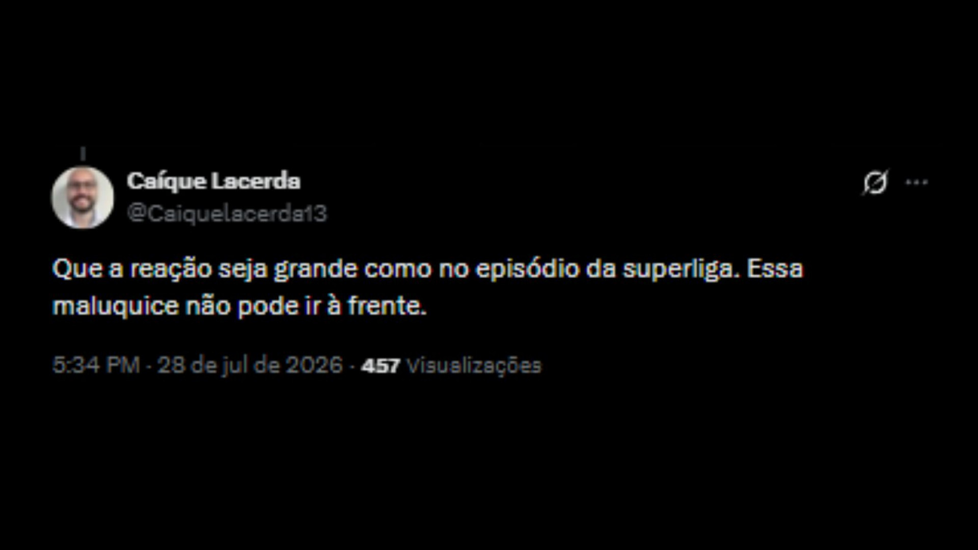 Críticas a Fifa e ao Infantino - Reprodução/X @CaiqueLacerda13