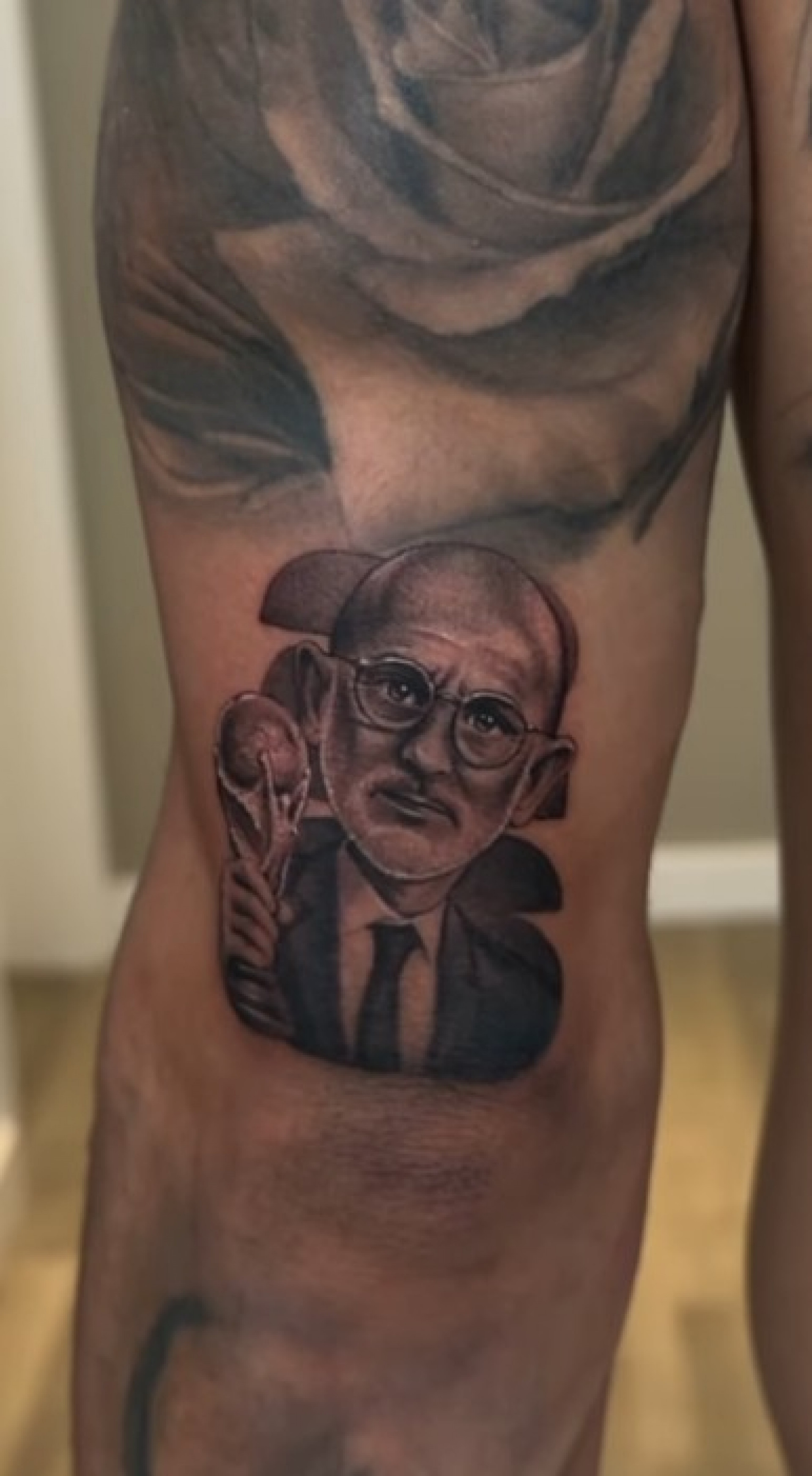 Cucurella tatuou o rosto de Luis de la Fuente - Reprodução / Instagram