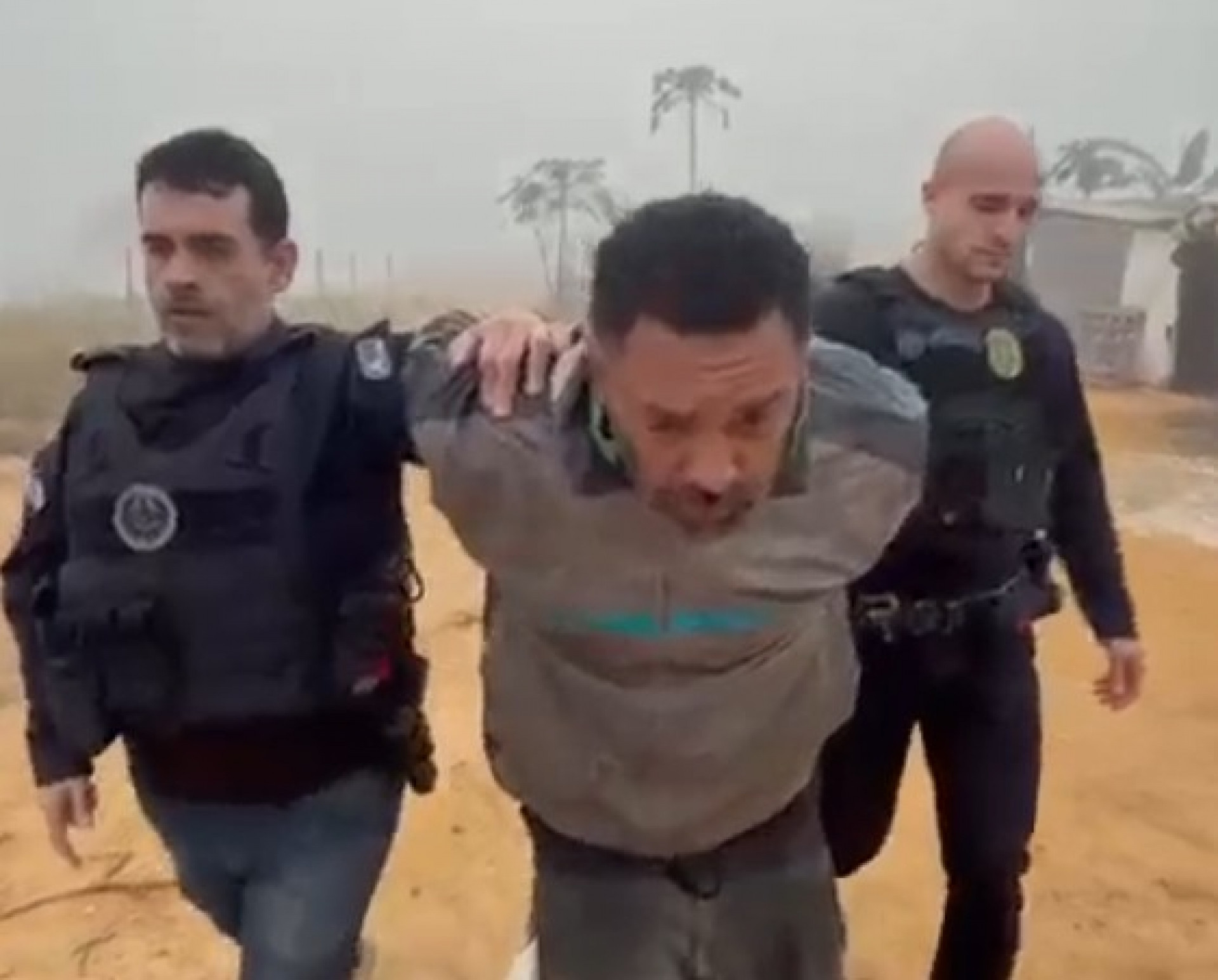 Erick Otávio de Araújo estava escondido em um sítio no Espírito Santo - Reprodução