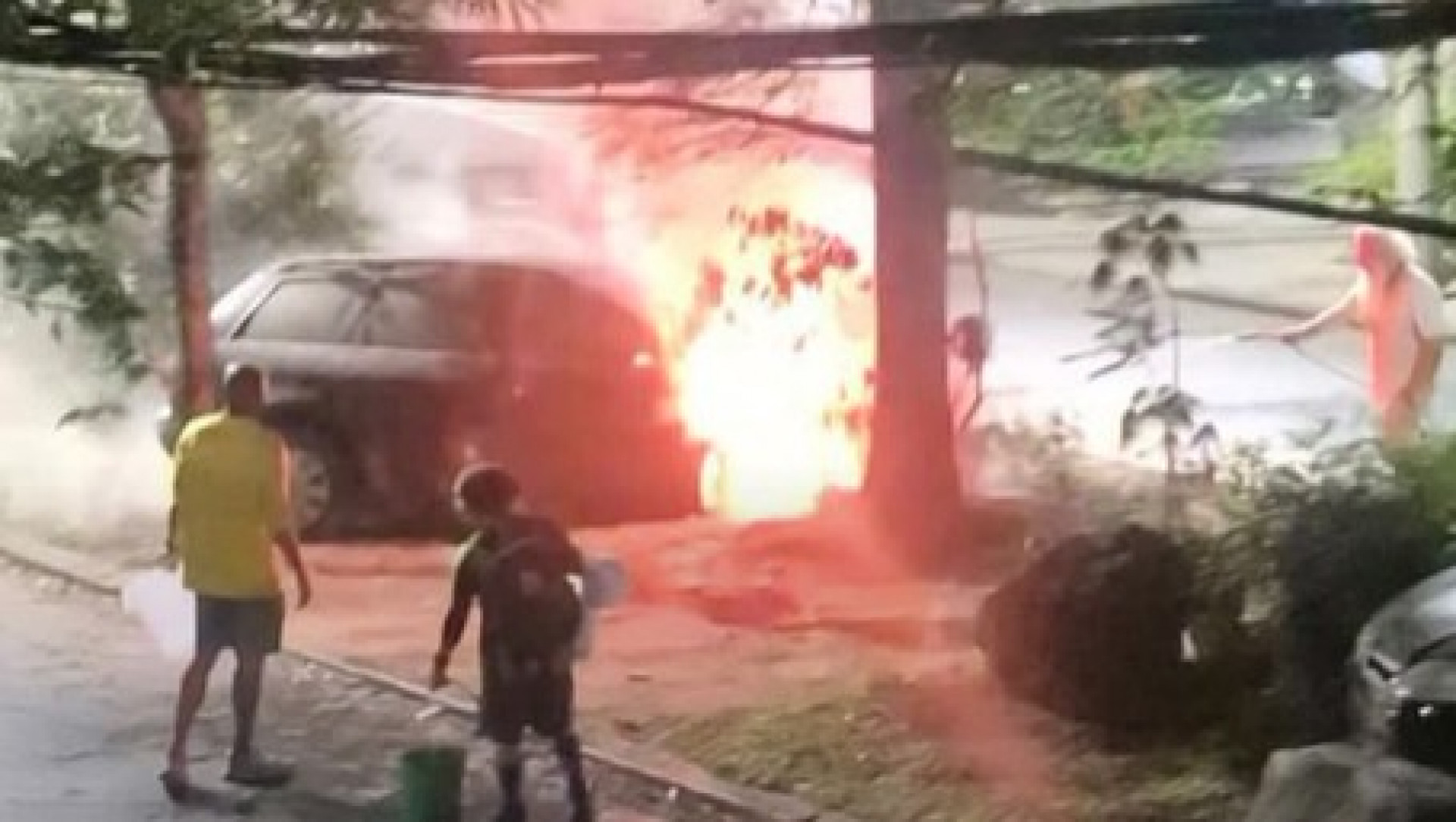 Caso aconteceu na Avenida Júlio Furtado, no Grajaú - Reprodução / Redes Sociais