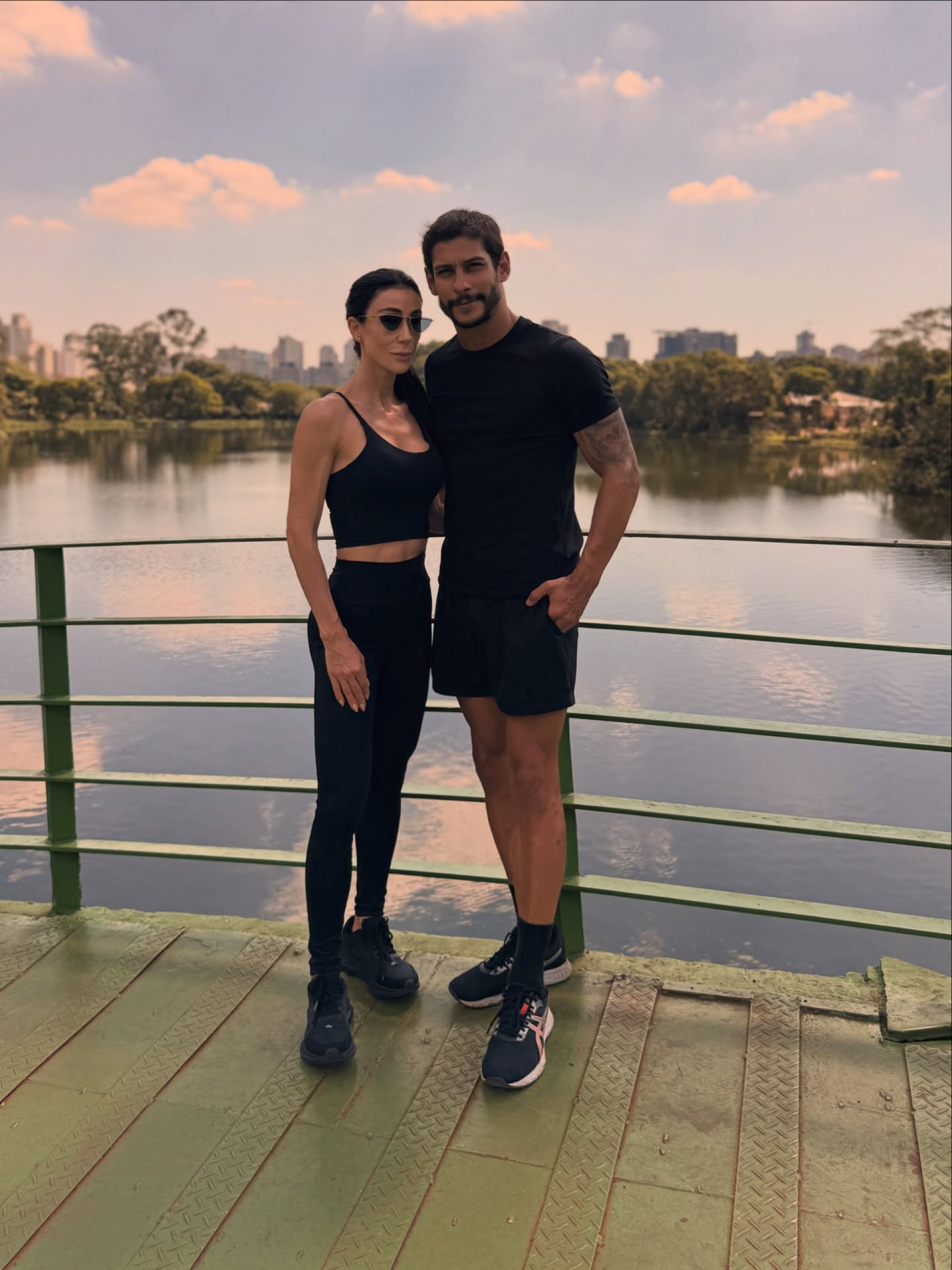 Michelle Barros e Shia Phoenix - Reprodução do Instagram