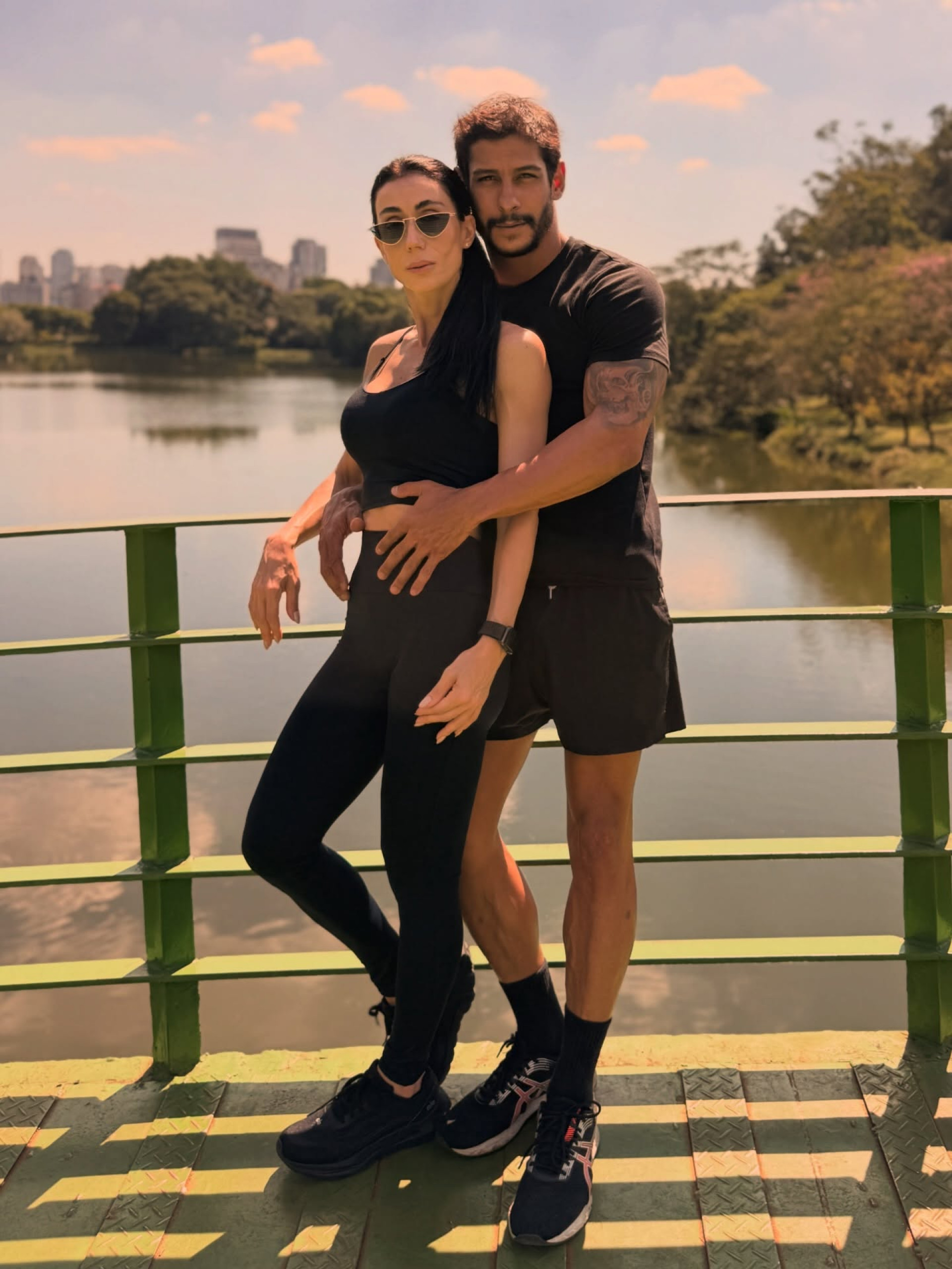 Michelle Barros e Shia Phoenix - Reprodução do Instagram