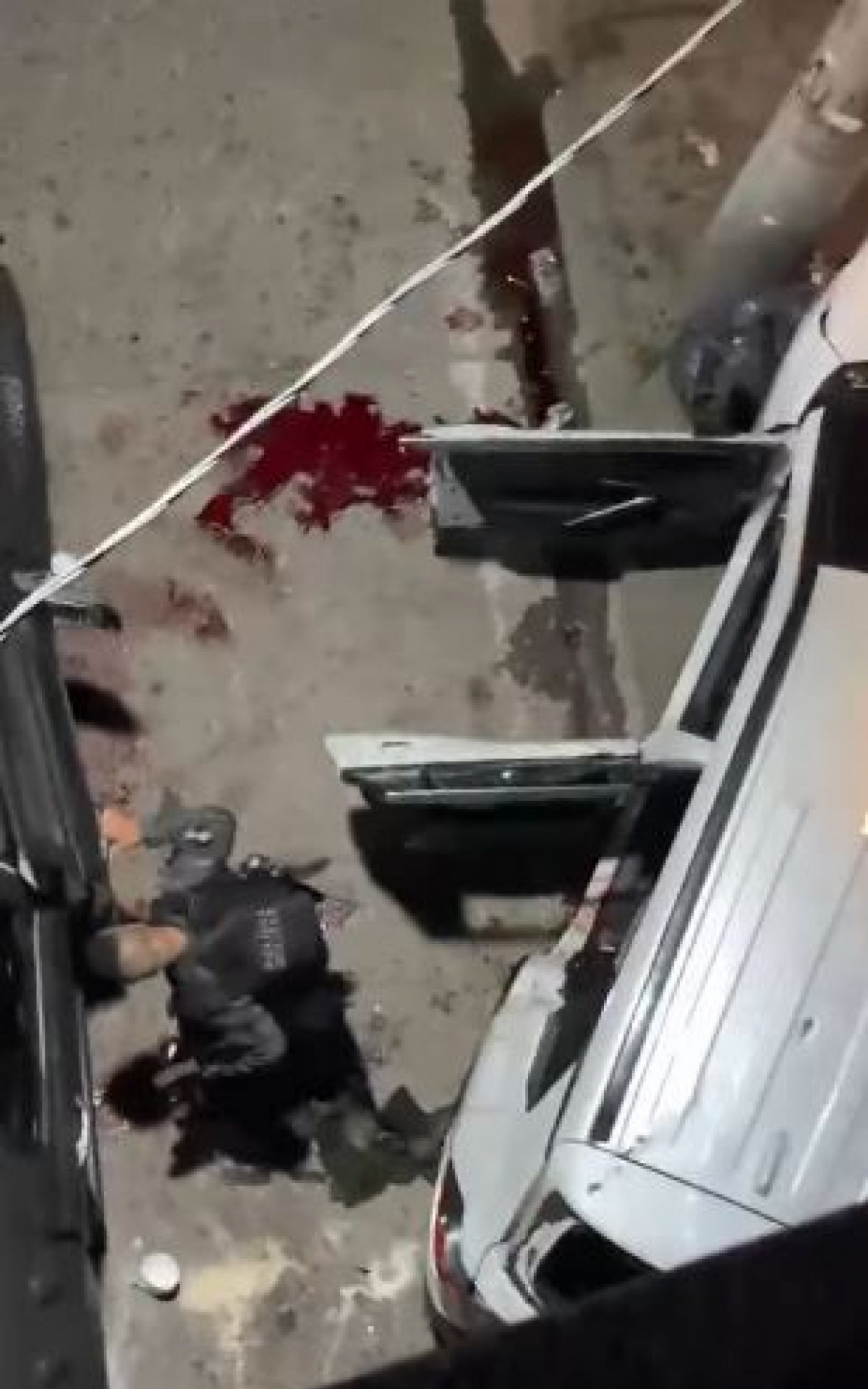 Confronto ocorreu na Avenida Brasil durante tentativa de fuga de bandidos - Reprodução/Rede Social