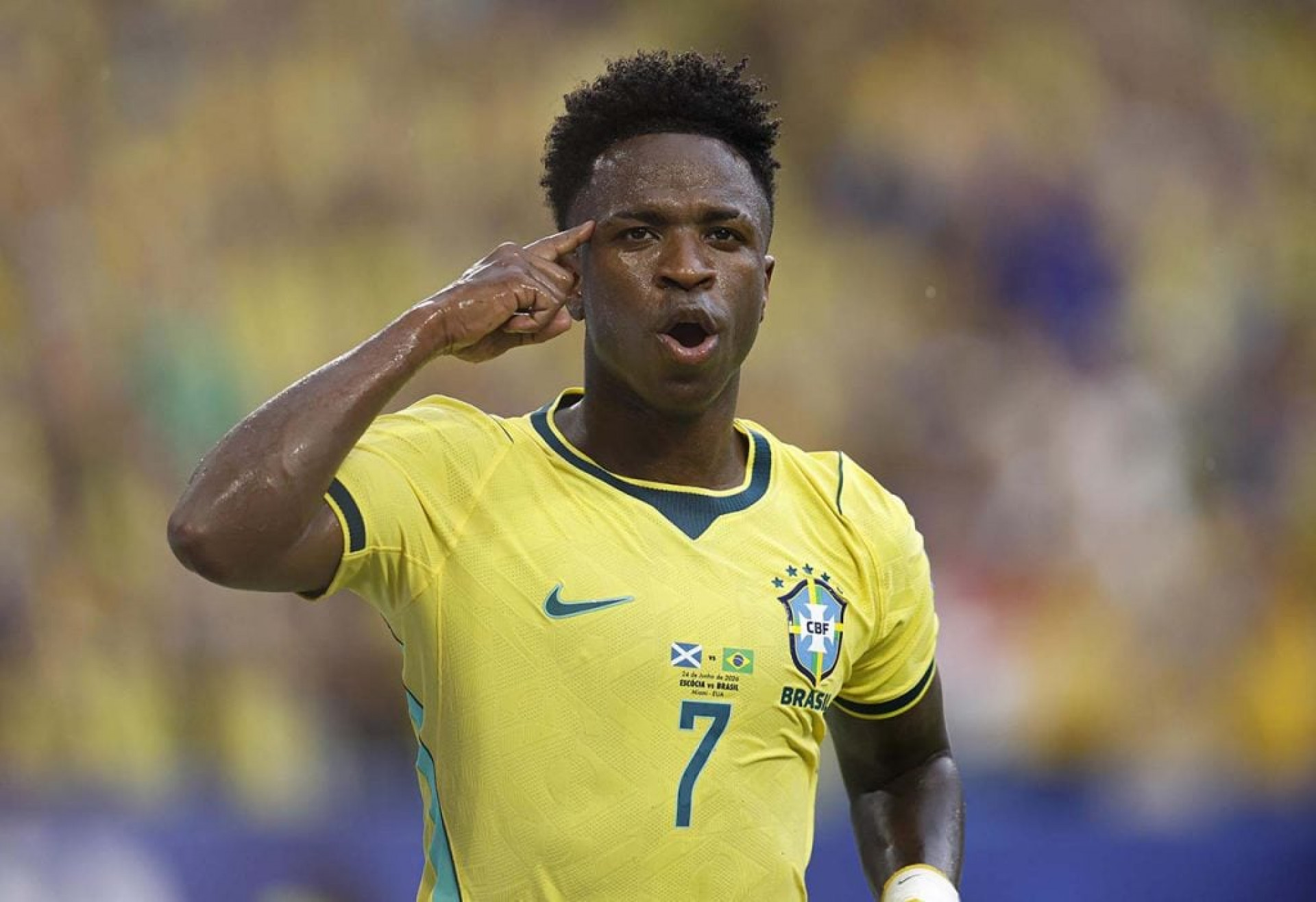 Arsenal recua e desiste de contratar Vini Jr, do Real Madrid