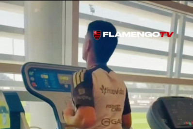 Luiz Araújo avança em processo de recuperação de lesão no Flamengo