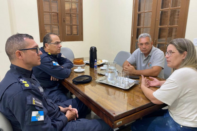 Macuco fortalece parceria com o Comando da Polícia Militar