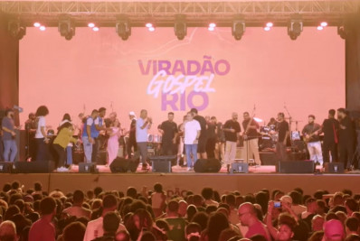 Viradão Gospel terá 24h de música e fé no Rio, neste fim de semana