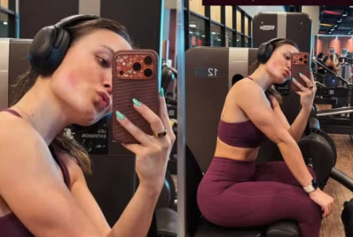 Larissa Manoela retoma treino de pernas após cirurgia de endometriose