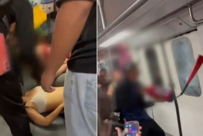 Metrô parado, andaime à deriva e árvores caídas: veja os estragos