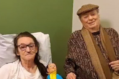 Marquito mostra visita de Raul Gil: 'Mexeu comigo'