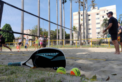 Prefeitura de Volta Redonda vai ampliar oferta de aulas gratuitas de Beach Tennis