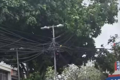 Ventania causa apagão em diversos pontos do Rio