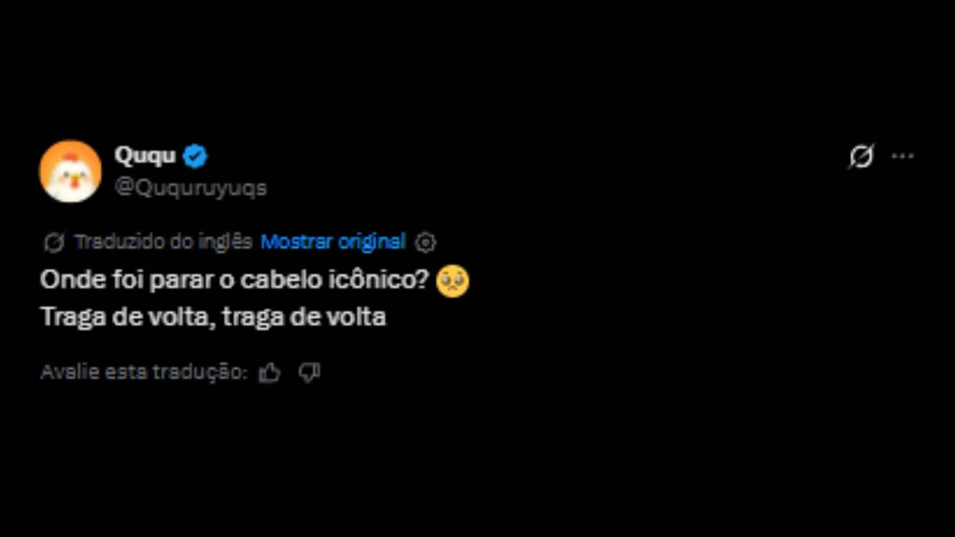 Comentários sobre o novo visual de Cucurella - Reprodução/X @Ququruyuqs