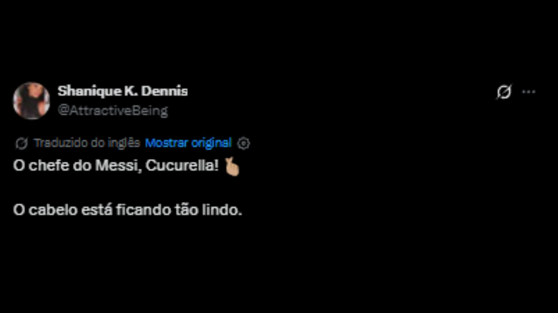 Comentários sobre o novo visual de Cucurella - Reprodução/X @Attractivebeing