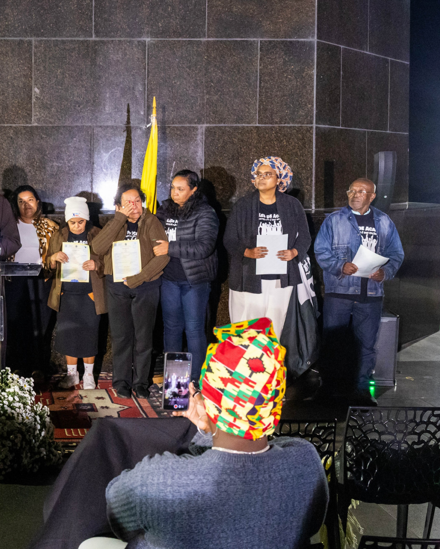 Mães de Acari recebem certidão de óbito de vítimas de chacina depois de 36 anos - Guilherme Silva / Santuário Cristo Redentor