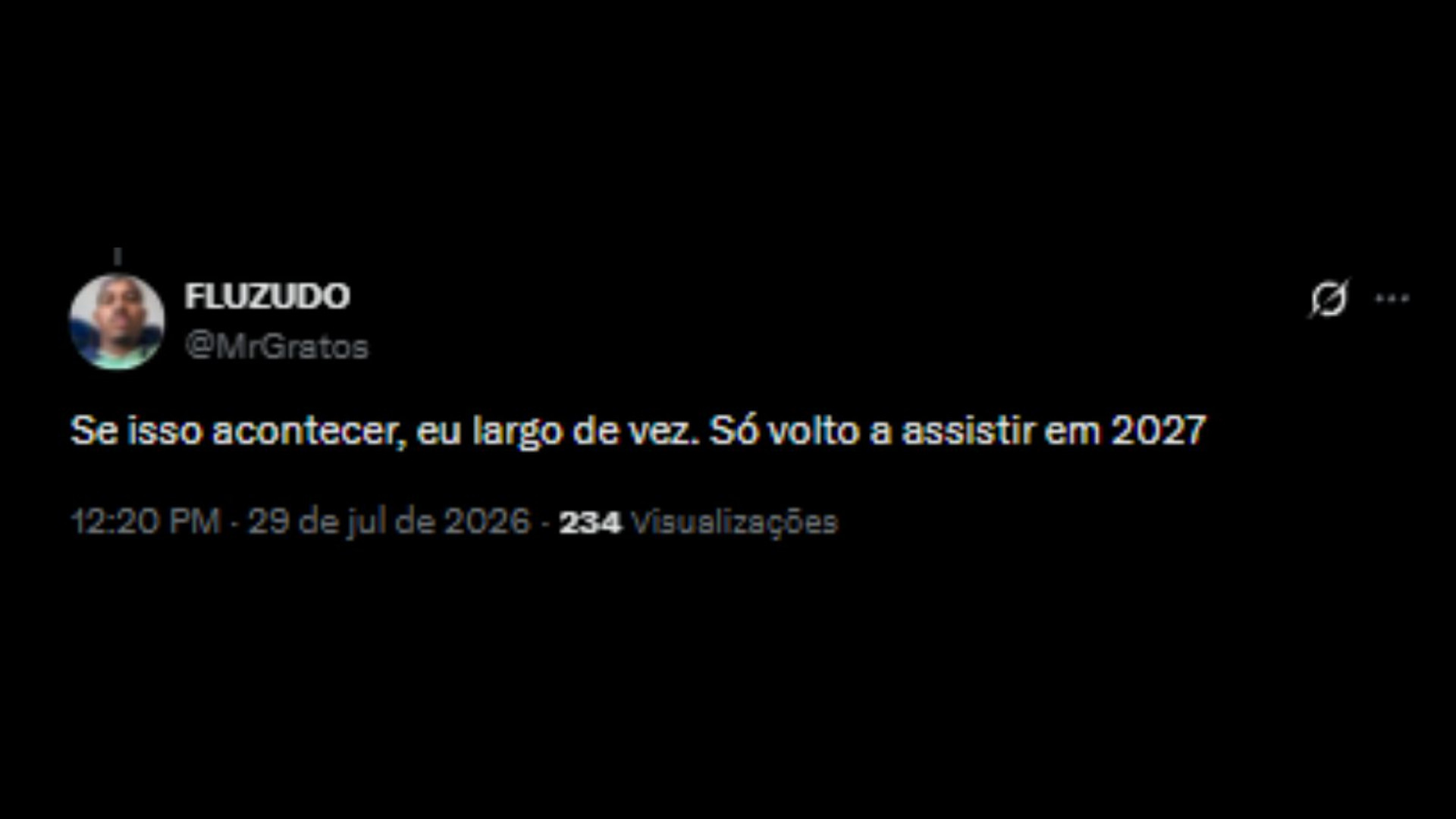 Críticas da torcida do Fluminense à diretoria, após sondagem de Willian - Reprodução/X @MrGratos