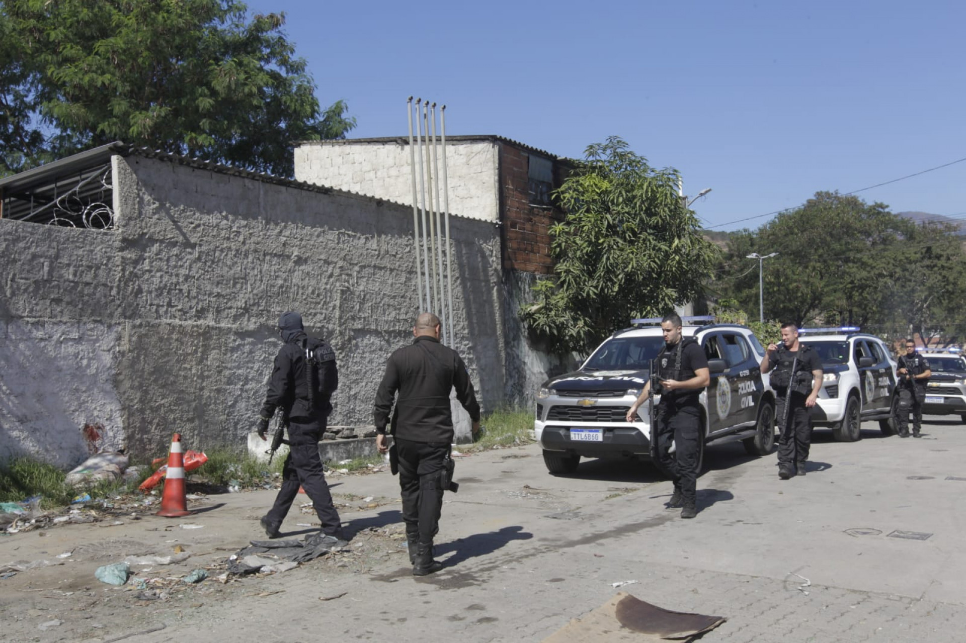 Polícia Civil foi acionada devido corpos encontrados em Vila Kennedy, na Zona Oeste do Rio - Reginaldo Pimenta / Agência O DIA