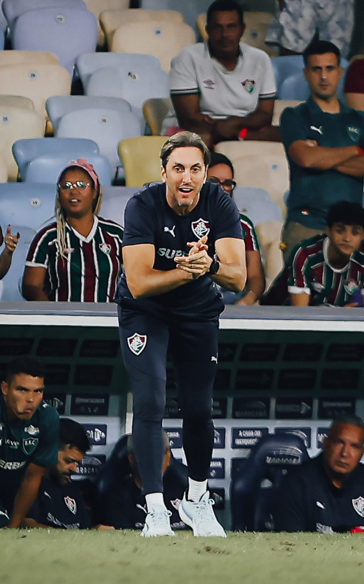 Fluminense de Luis Zubeld&iacute;a n&atilde;o vive bom momento na temporada - Lucas Mer&ccedil;on/Fluminense