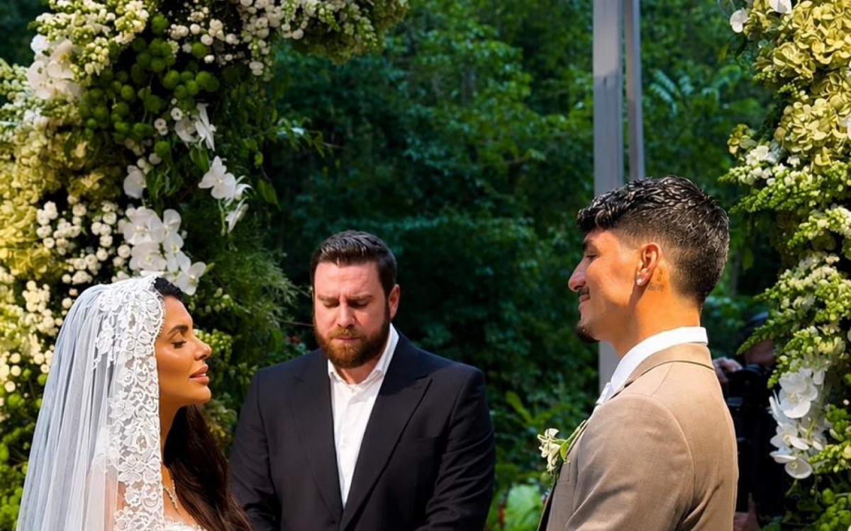 Gabriel Medina se casa com Isabella Arantes
