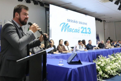 História, reconhecimento e futuro marcam noite de homenagens pelos 213 anos de Macaé