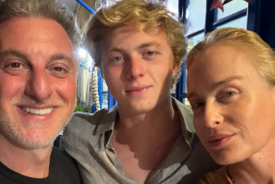 Luciano Huck celebra aprovação do filho Benício na faculdade