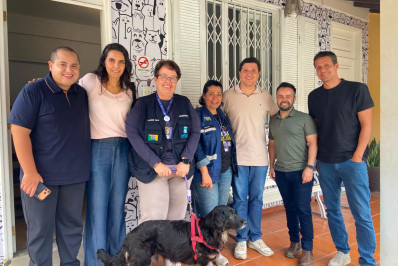 UBS Pet de Barra do Piraí recebe visita técnica do secretário de Proteção Animal de Volta Redonda