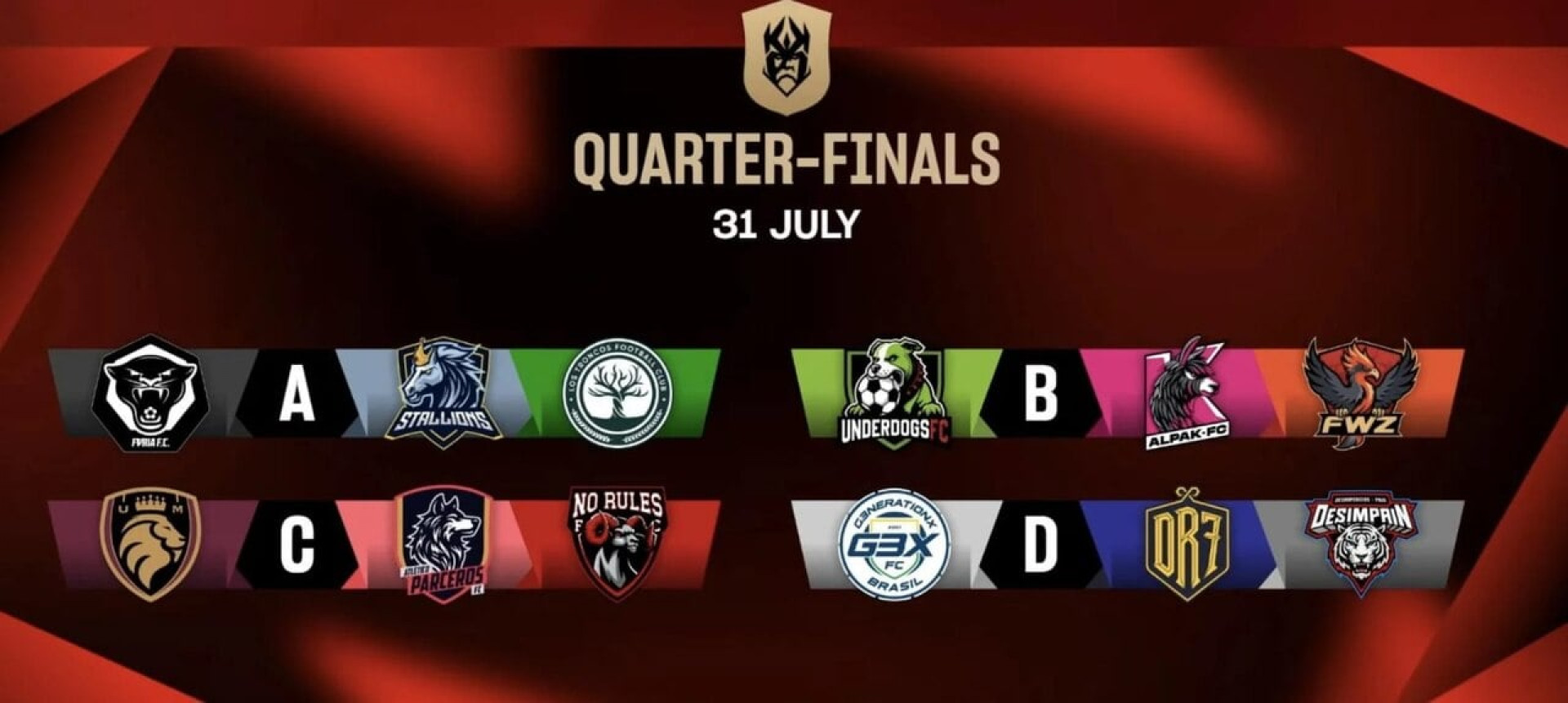 Mundial da Kings League pode ter duelo entre G3X e Desimpain nas quartas