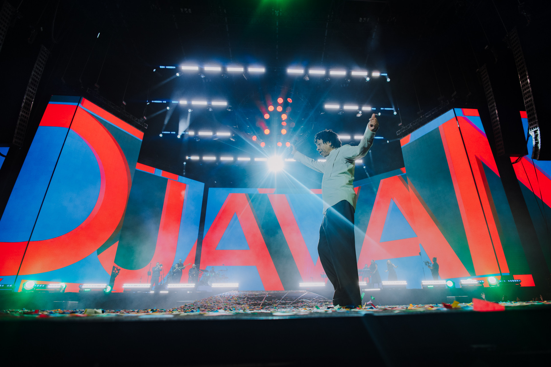  Repertório da turnê 'Djavanear 50 anos. Só Sucessos' tem cerca de 25 canções - Iris Alves / Divulgação
