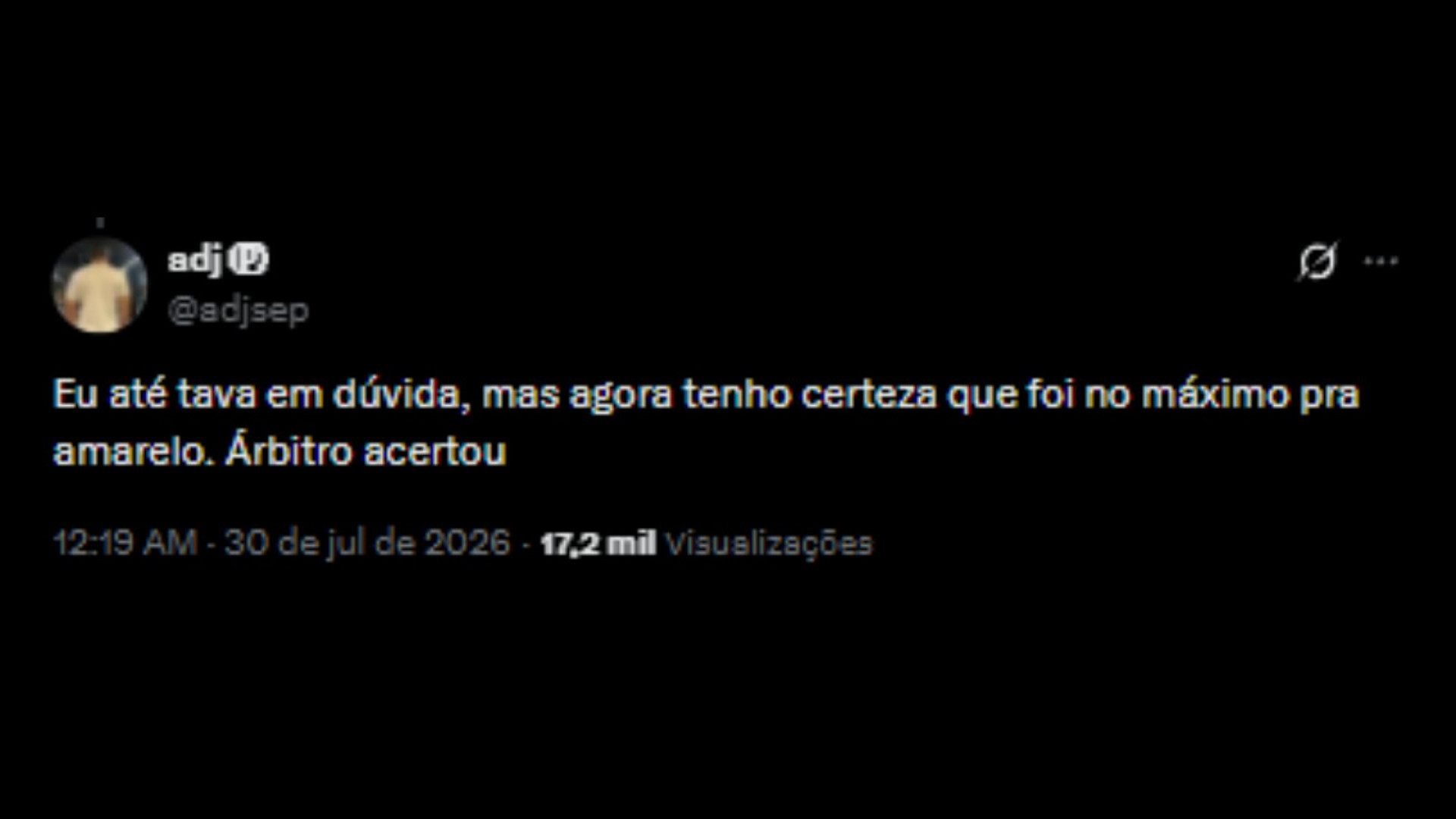 Debate sobre lance polêmico entre Maurício e Cacá - Reprodução/X @adjsep