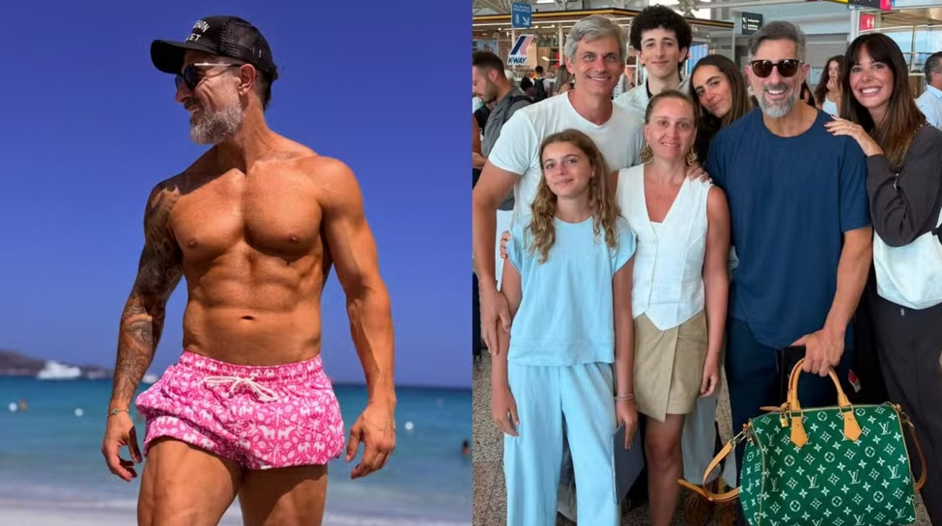 Marcos Mion exibe fotos das férias na Itália e chama atenção pela boa forma - Reprodução Instagram