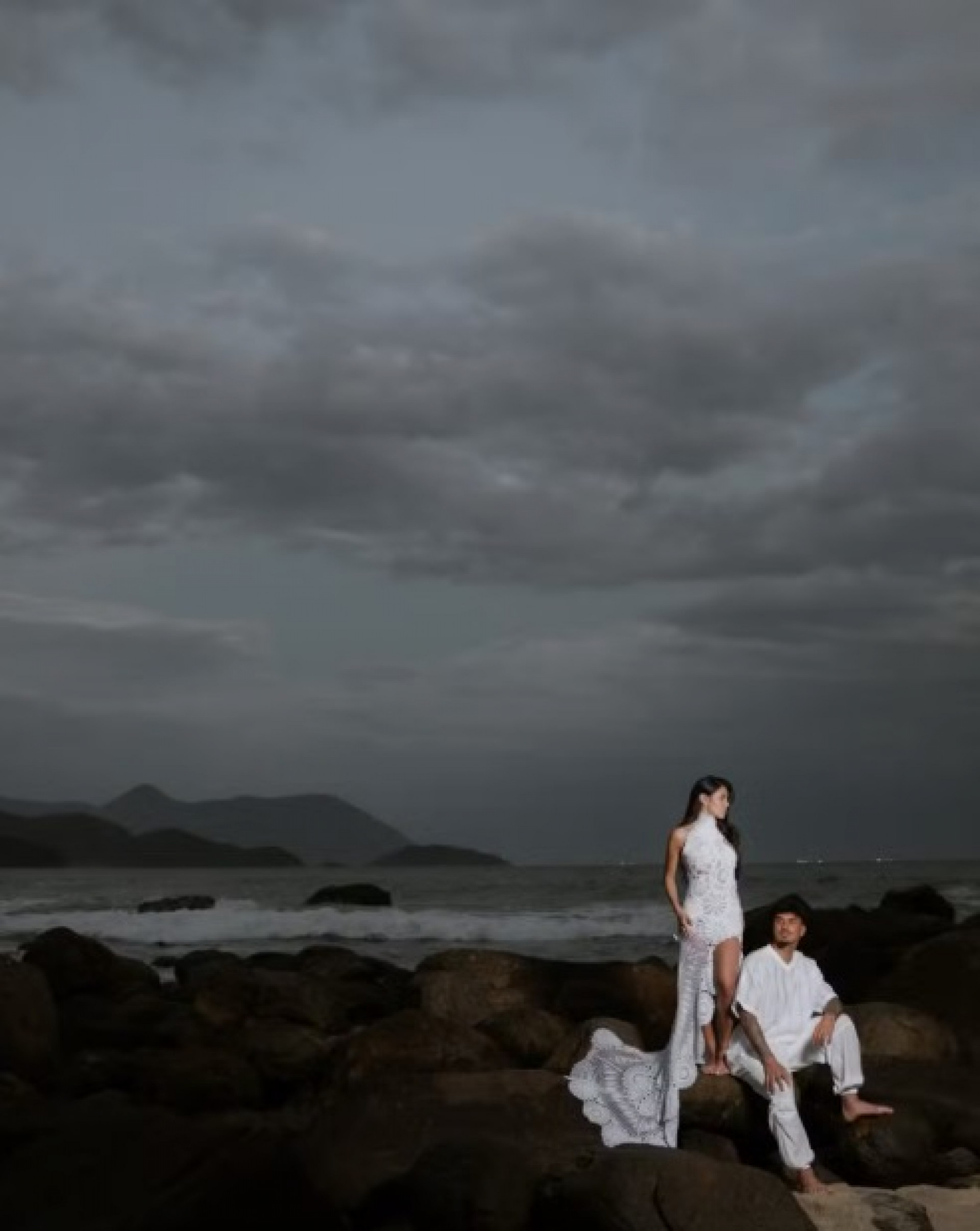 Noivos no ensaio de pré-wedding - Reprodução Instagram