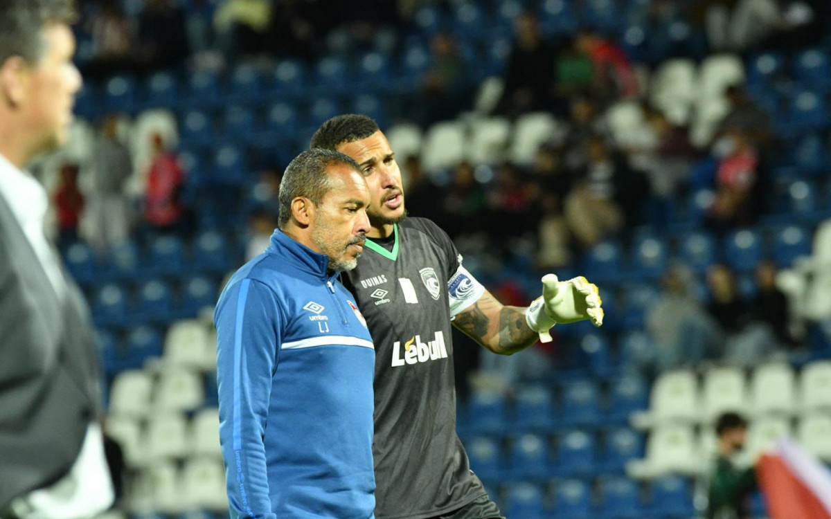 Luciano Junior ao lado de Gabriel Batista