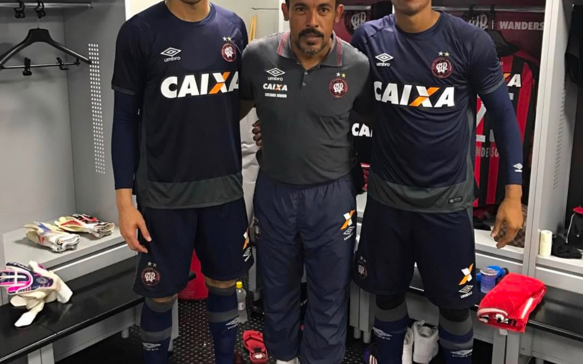 Luciano Junior nos tempos de Athletico-PR