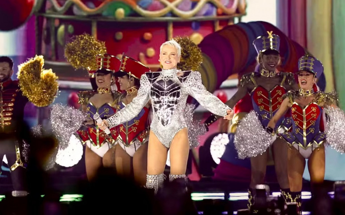 Xuxa na segunda noite da turnê de despedida em SP