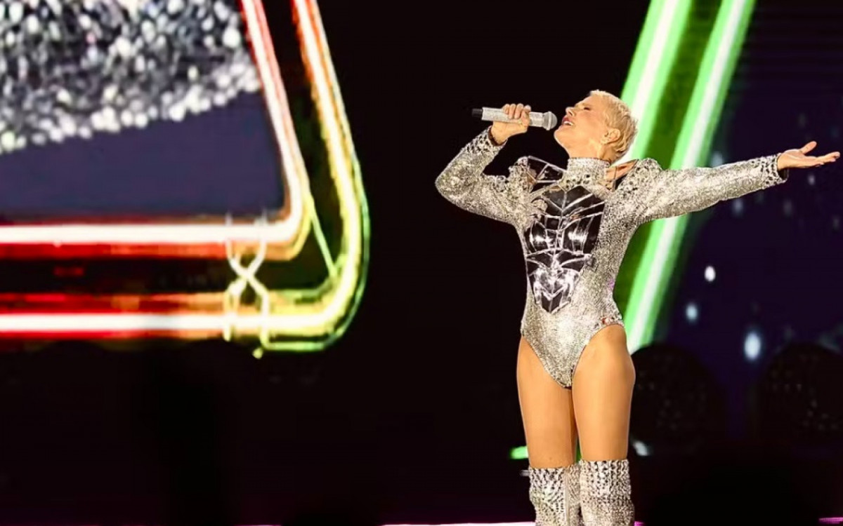 Xuxa na segunda noite da turnê de despedida em SP