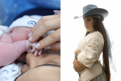 Lauana Prado dá à luz Dom, seu primeiro filho