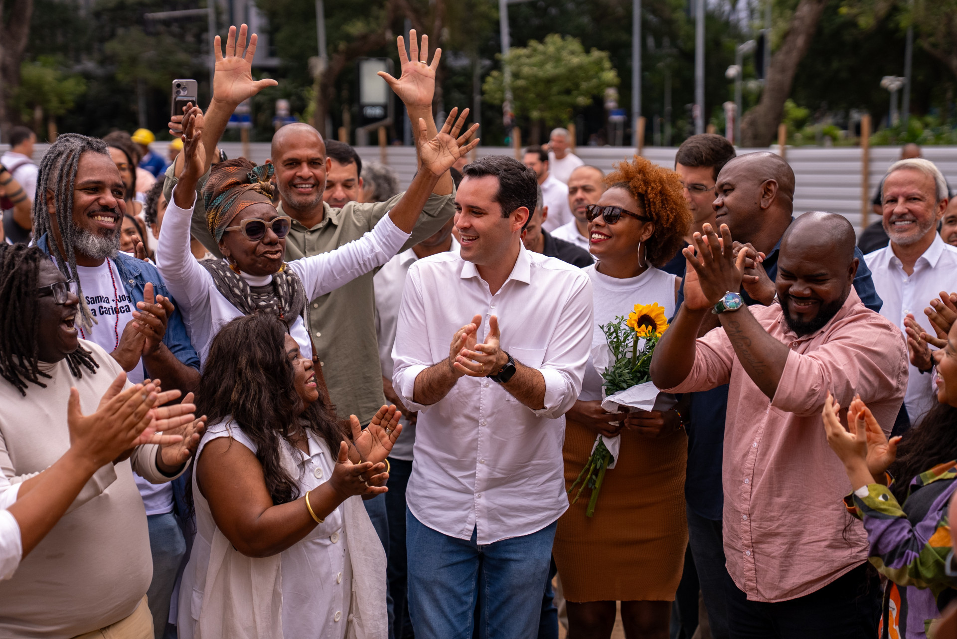 Prefeito Eduardo Cavaliere inicia obras do Centro Cultural Rio-Áfricas na Pequena África - Divulgação/ Prefeitura do Rio