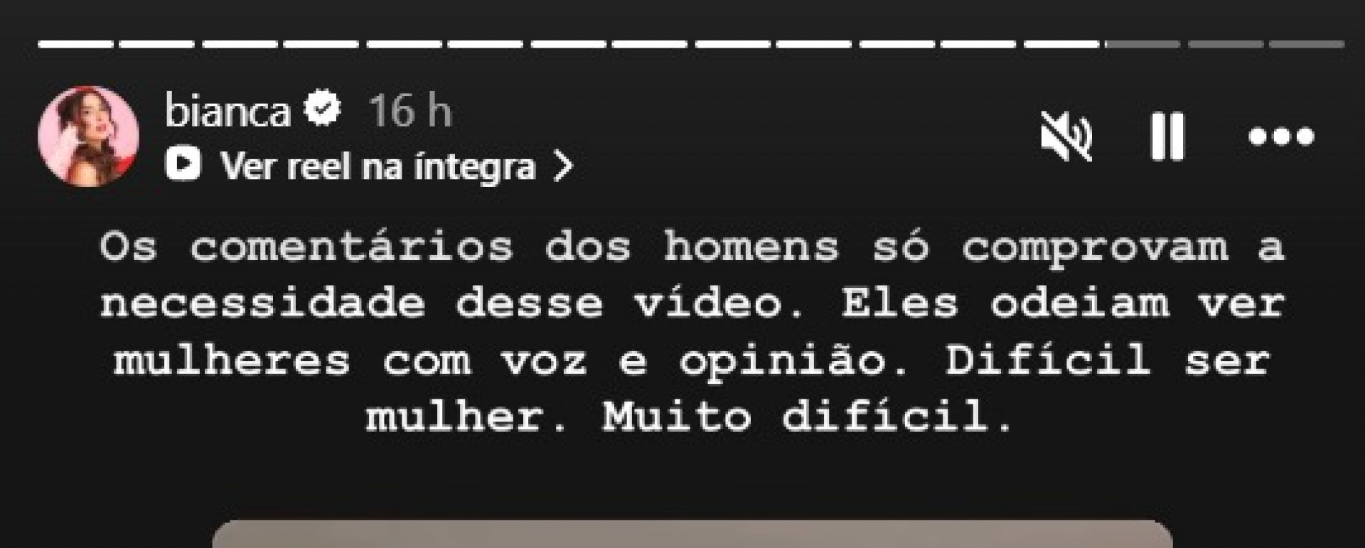 Bianca Andrade respondeu às críticas de seu vídeo sobre como homens podem tornar o ambiente de trabalho melhor para mulheres - Reprodução / Instagram