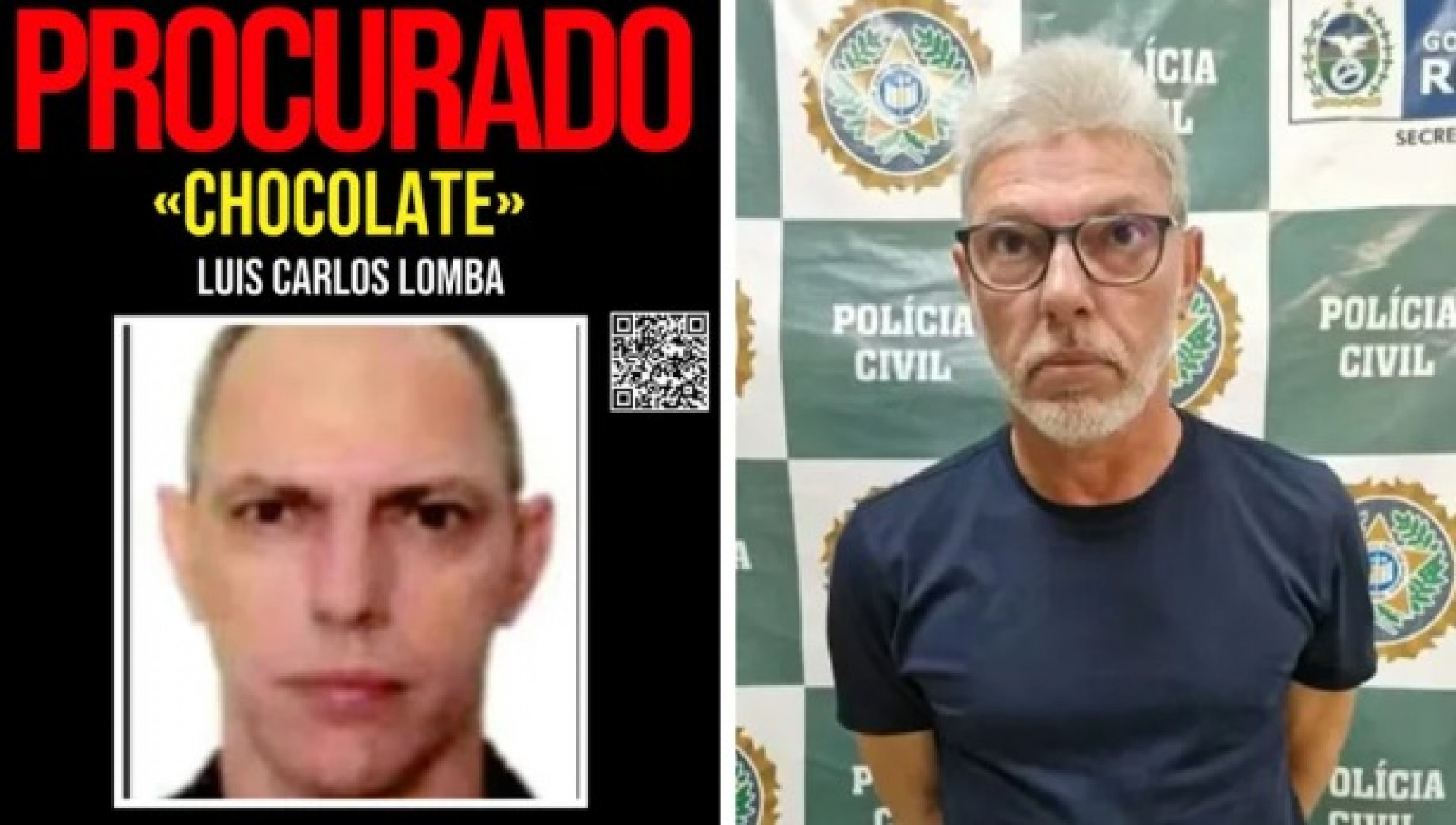 'Chocolate' foi preso em Itaperuna durante uma consulta para fazer procedimento - Divulgação