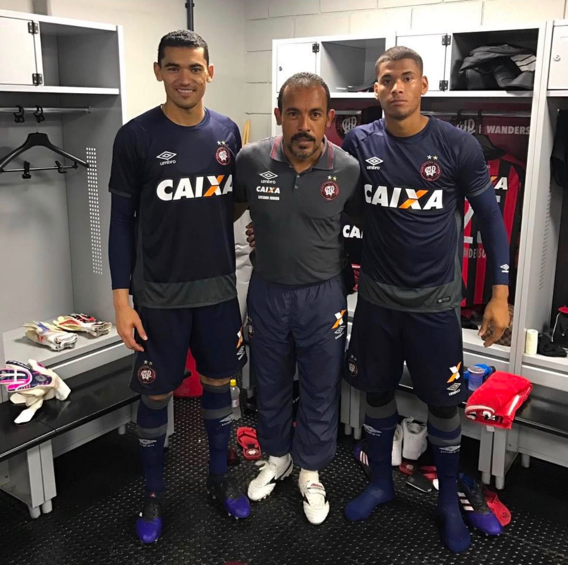 Luciano Junior nos tempos de Athletico-PR - Arquivo pessoal