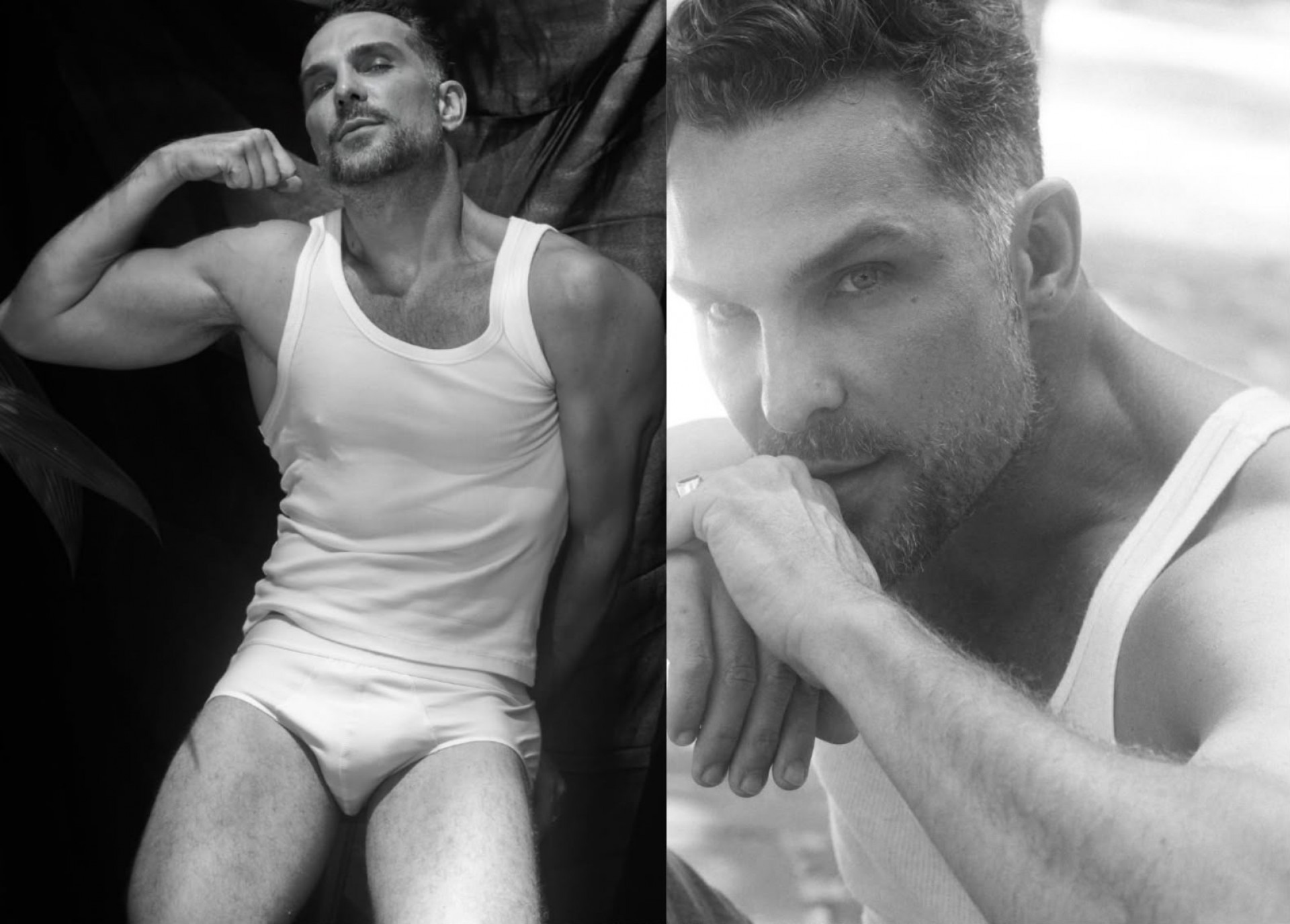 Igor Rickli publicou ensaio fotográfico onde aparece só de cueca e falou sobre autoconfiança - Reprodução / Brunno Rangel - orangel