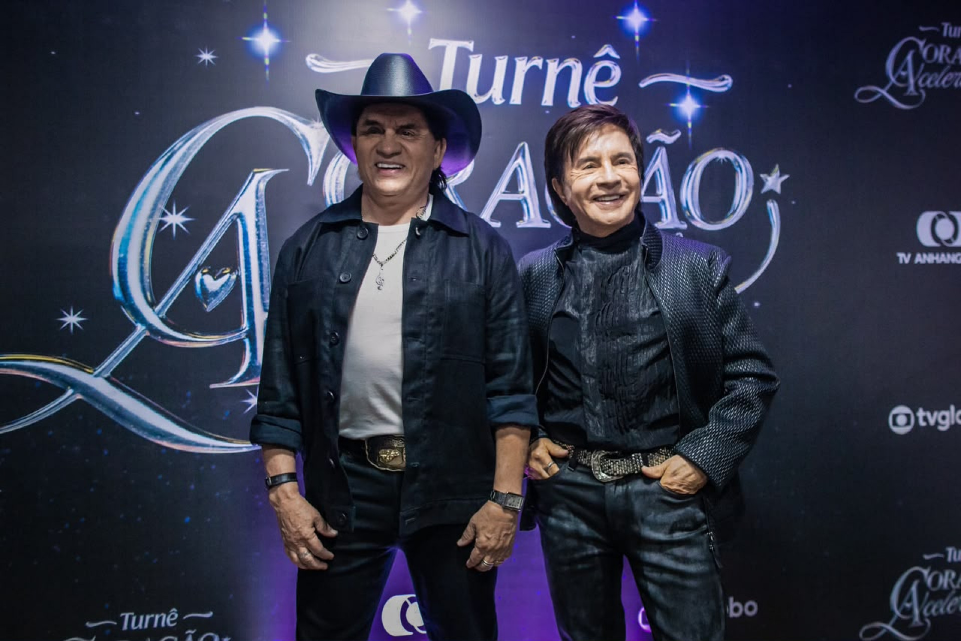 Chitãozinho e Xororó marcam presença em show da turnê 'Coração Acelerado' - Globo/ Isabela Azine