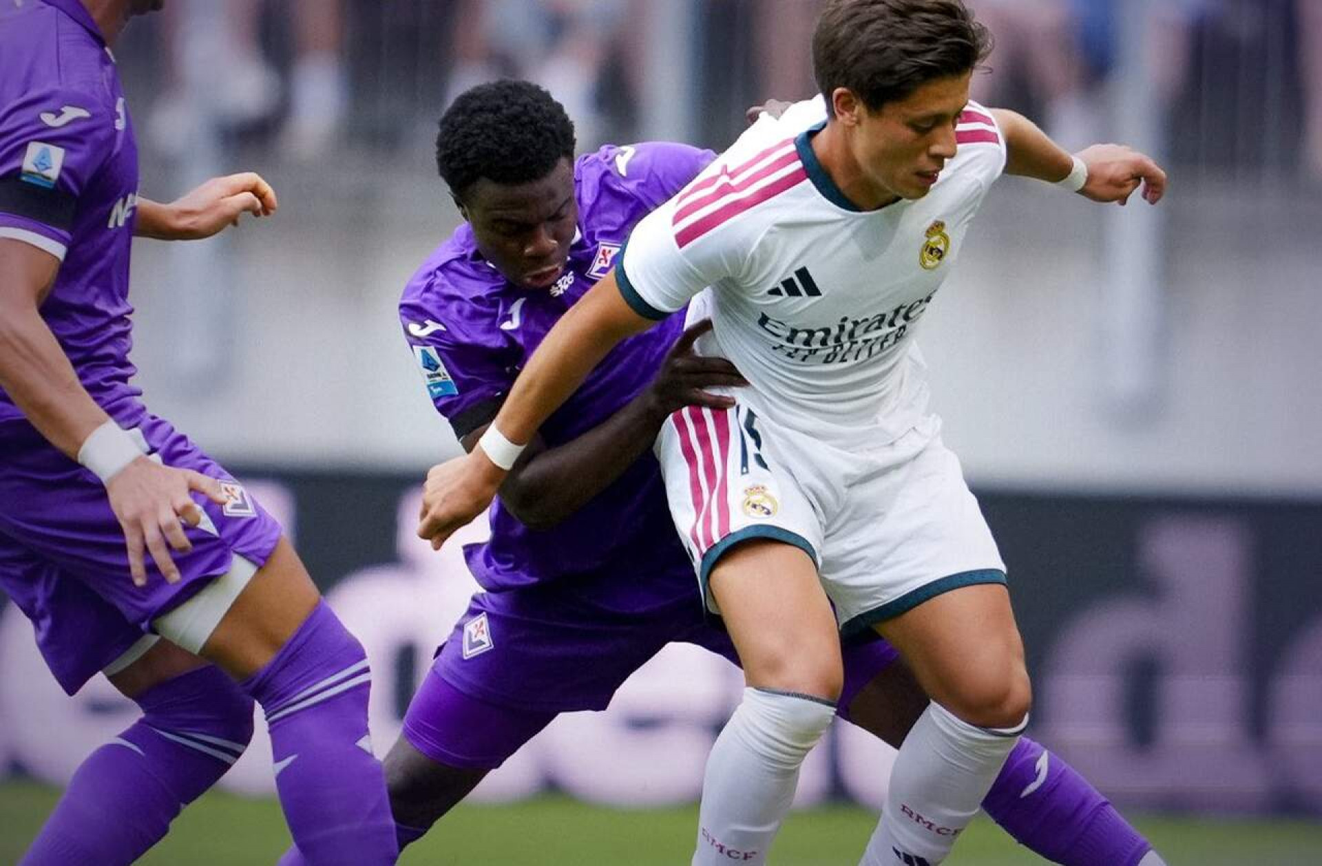 Endrick deixa o dele em estreia de Mourinho, mas Real Madrid s&oacute; empata com a Fiorentina