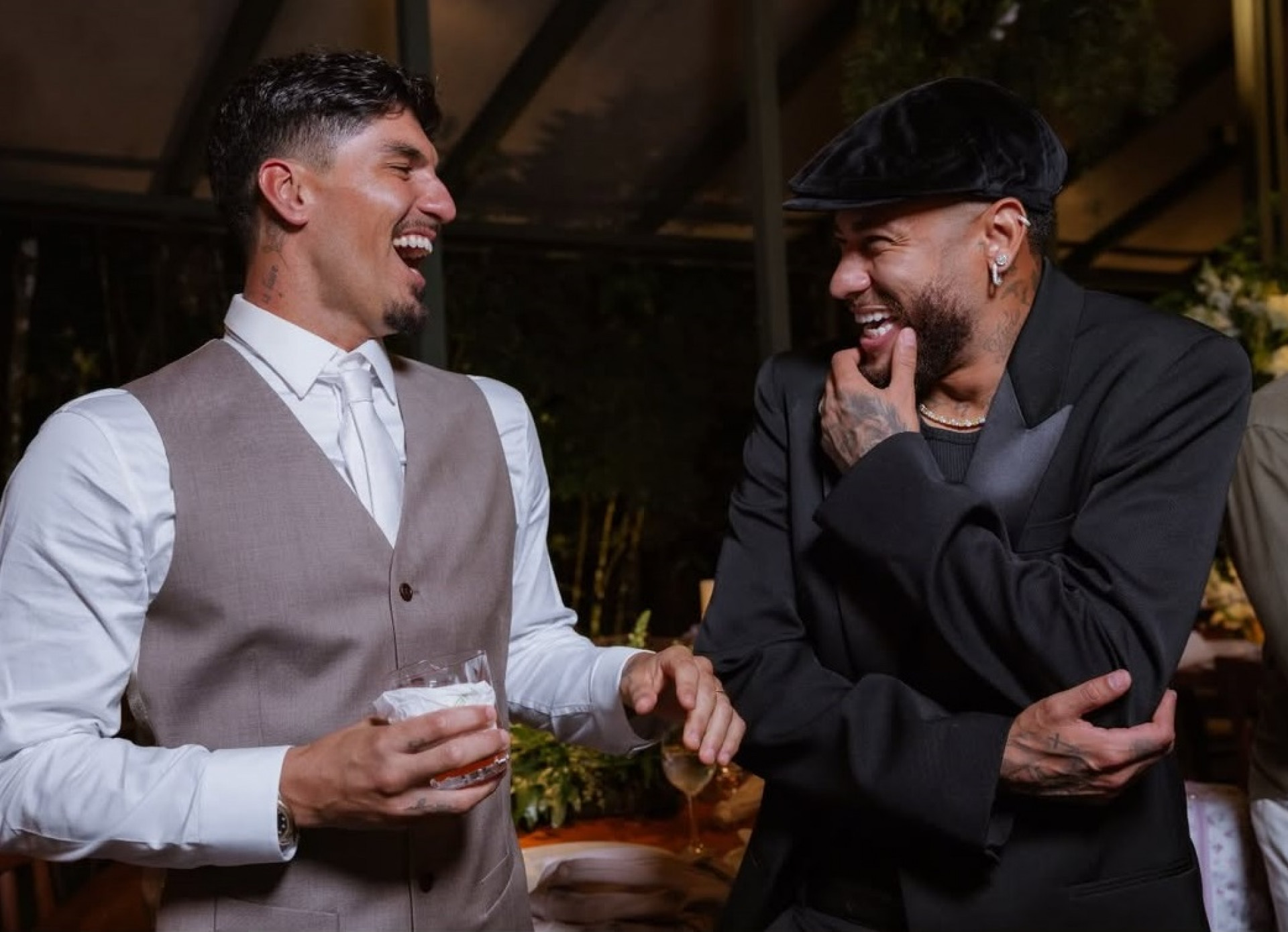 Neymar conta que Gabriel Medina esqueceu de lhe enviar a paleta de cores do casamento - Reprodução do Instagram