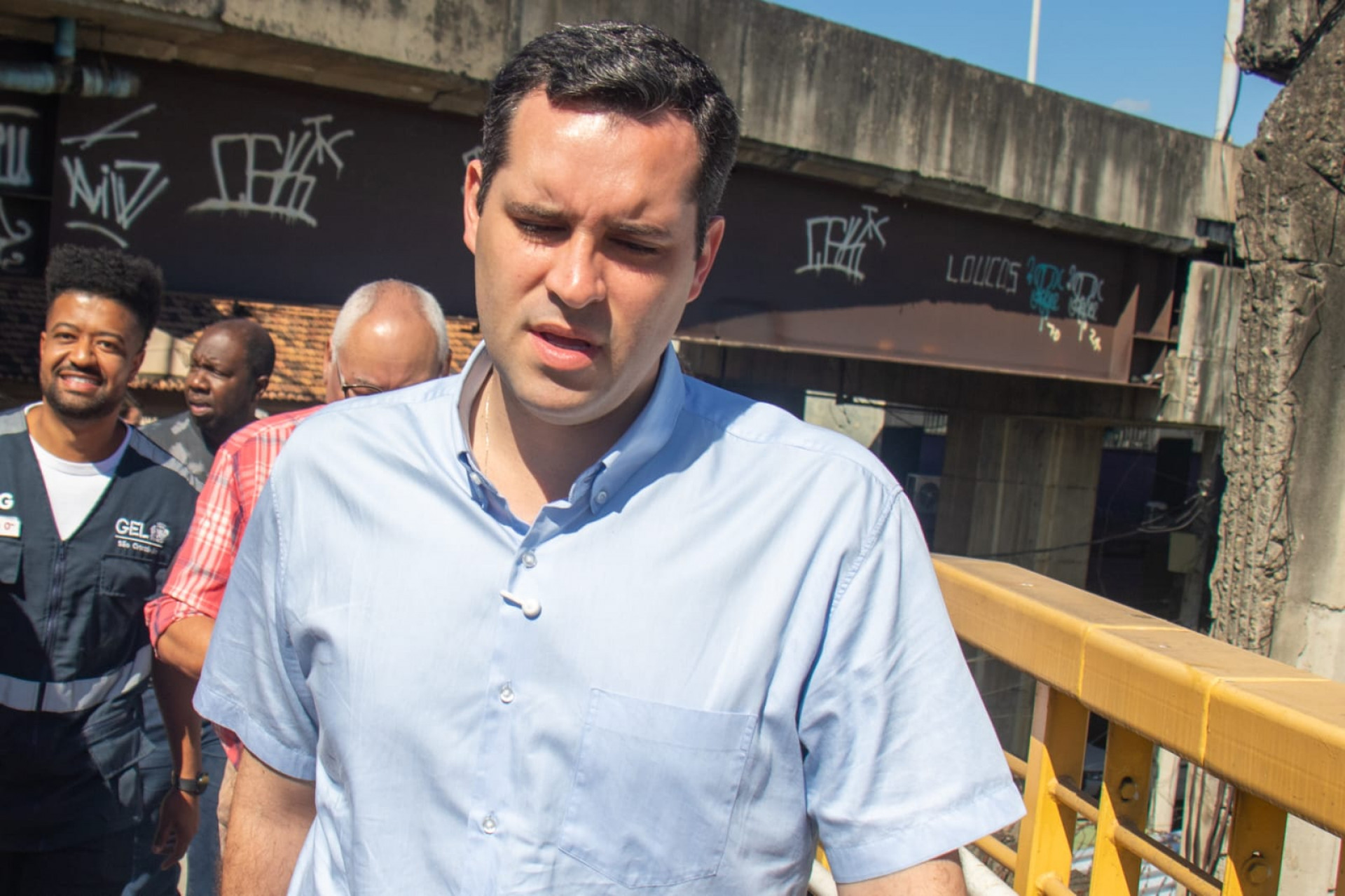 Eduardo Cavaliere anunciou início das obras nos novos terminais da Zona Norte - Érica Martin/Agência O DIA