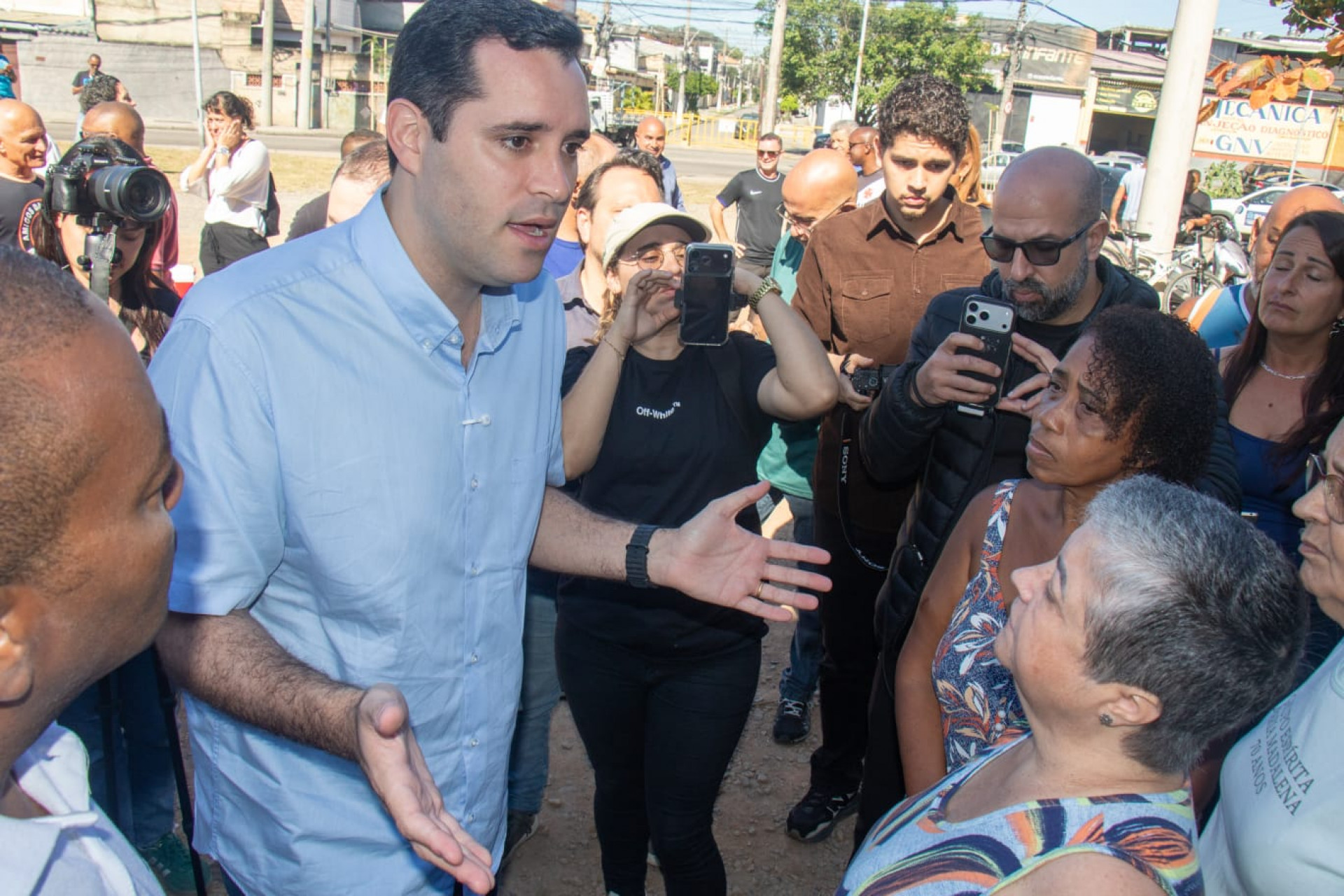 Eduardo Cavaliere anunciou início das obras nos novos terminais da Zona Norte - Érica Martin/Agência O DIA