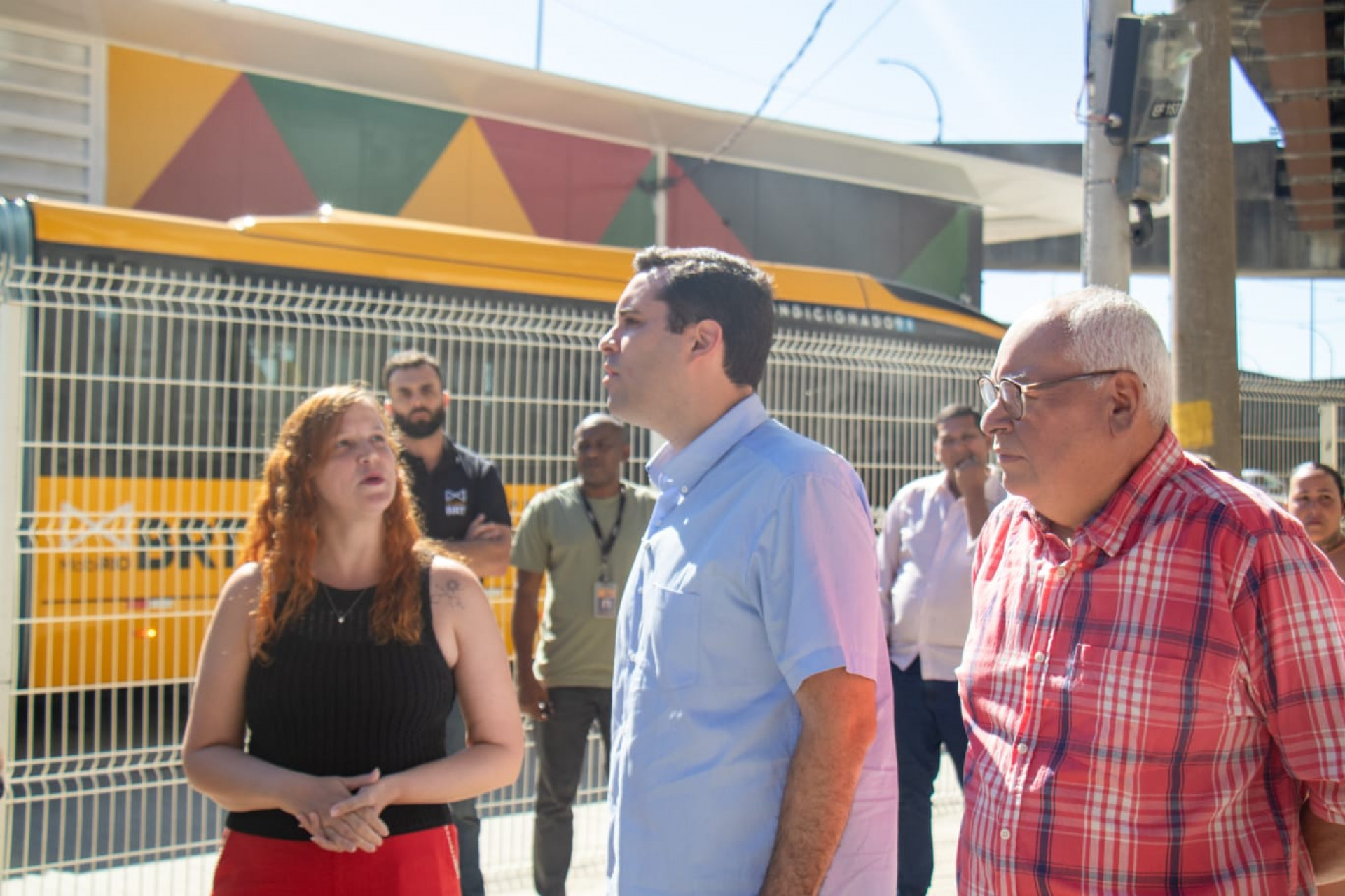 Cavliere inaugura estação Caju do BRT neste sábado (1º) - Érica Martin/Agência O DIA